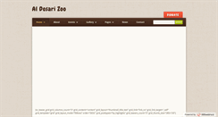 Desktop Screenshot of dosarizoo.com